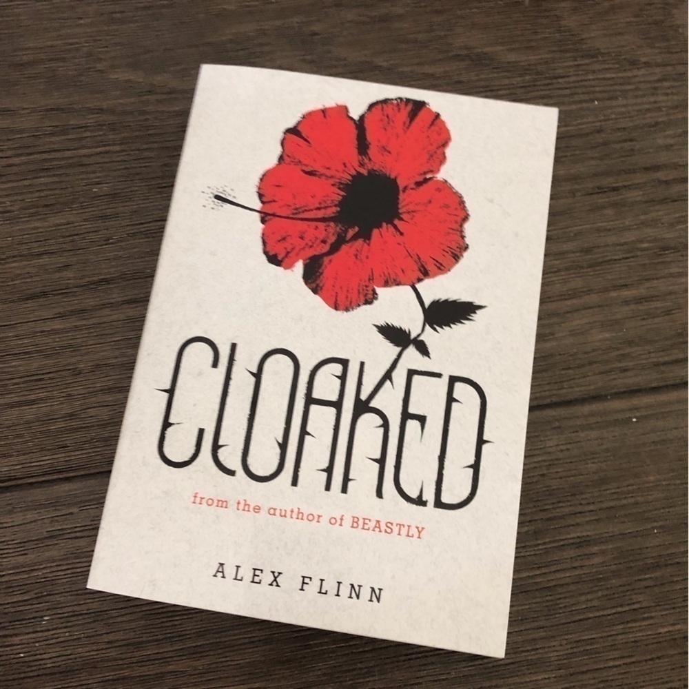 Cloaked by: Alex Flinn paperback book
